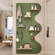 Wholesale Wall Hanging Board Entrance Display Rack Storage Rack Entrance Hole Board Partition Wall S