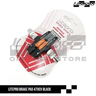 Litepro Brake Pad 470Cv Black