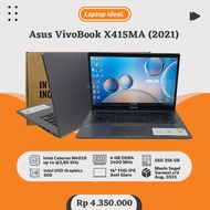 Asus VivoBook X415MA 2021 SLIM N4020 RAM 4 GB SSD 256 GB MULUS FULLSET