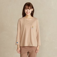 DINOTAENG | 電玩繡花上衣-大地棕