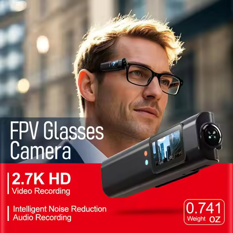Wireless Glasses Action Camera 2.7K HD WiFi Mini Digital Camera 250mAh Riding Recorder Camcorder Sou