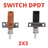 SWITCH DPDT 2x3 (1 biji) SAKLAR PENCET SWIT SWIFT 2 x 3 TOMBOL PUSH BUTTON KNOB KNOP SAKELAR AUDIO MIXER AUDIO MIKSER MIKER MIXZER MIXSER