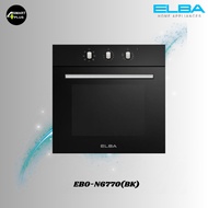 ELBA 65L BUILT-IN OVEN DIVO EBO-N6770(BK) WITH 8 FUNCTION