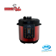 [JML Official] Gourmet Chef 14-in-1 Pressure Cooker | 14 Preset Cooking Menu and Timer Function Adjustable 6L Capacity