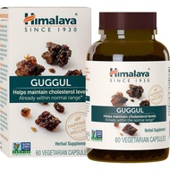 Himalaya Guggul - Herbal Support for Detox, Cholesterol, HDL & LDL Support - Vegan, Non-GMO, Gluten 