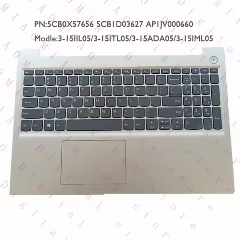 RT New For Lenovo Ideapad 3-15IIL05 3-15ITL05 Palmrest Upper Case Keyboard Bezel