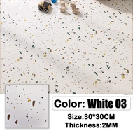 150PCS Marble Vinyl tiles Floor Stickers 30X30CM Self Adhesive waterproof tiles for flooring