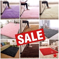 🔥Clearing STOCK | Siapa Cepat Dia depat Karpet Bulu Lembut | Fluffy Carpet | Ready Stock🎉 Soft Shagg