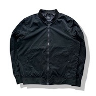 Zara Black dnwr Bomber Jacket(XL) Second Hand Chest Size 50"