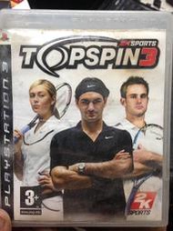 &lt;二手品&gt;PlayStation 3 職業網球大聯盟3 TOPSPIN 3 2ksports 00129