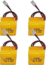 XUNTU D-2/3AA400MAH 4.8V Ni-CD Battery Replacement for MK Power MH29673, CUSTOM-196, Dantona BL93NC4