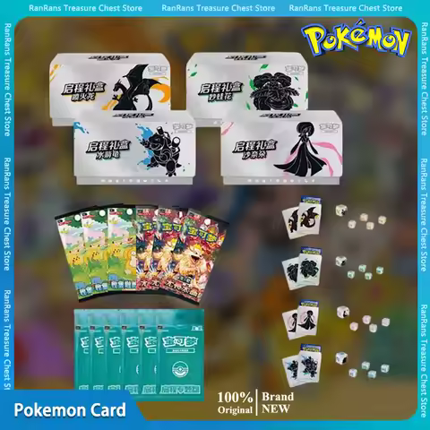 Genuine Original Trading PTCG Cards Chinese Collected 151 Departure Gift Box Fire Dragon Wonderful F