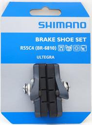 艾祁單車─全新 Shimano Ultegra BR-R8010 BR-6810 R55C4 鋁框煞車塊含底座 一輪份