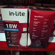 lampu emergenci inlite 18 watt