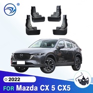 Mud Flaps For Mazda CX 5 CX5 2022 Splash Guards Fender MudFlaps Front Rear Mudguards Car Accessories