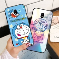 Case For Samsung J3 J5 J7 2015 2016 2017 Pro Plus J7+ Silicoen Phone Case Soft Cover Doraemon