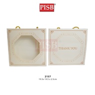 2137 (10Pcs/Pkt) Plate Thank You Gift Box Goodies Box Doorgift Box Wedding Souvenir Box Kotak Pingga