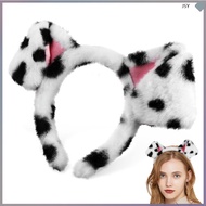Fun Dalmatian Cosplay Headband for Makeup Multi Fabric  junshaoyip