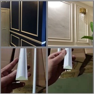 PU (HARD) 42mm Korea White Wainscoting NOT Kayu Shiplap Frame Pintu Wain Wallpanel Wainscoating Dinding Rumah KYK