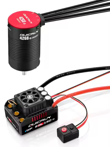 Hobbywing QuicRun WP 8BL150 G2 150A Waterproof Brushless ESC 4274SL 2000KV 4268SL 2600KV Motor for 1