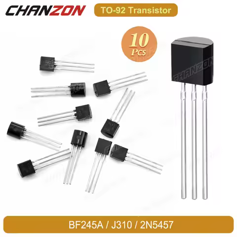 10PCS/Lots F245A J310 2N5457 TO-92 N-Channel Fet Amplifier RF Transistor Bipolar Junction Field Effe
