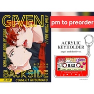 【official】r18 given back side 01 doujin comic ritsumafu kizu natsuki jgarden58 given10th mix manga r