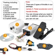 Motor Listrik BLDC 2000W 48V Dinamo Listrik 2KW Gokart ATV Mini Jeep