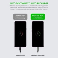 Uneed Auto DISCOUNT Data CABLE Type C 66W 6A Supervooc 2.0 Qc 4+ Pd