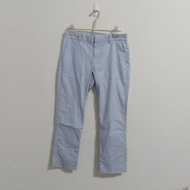 UNIQLO 藍白條紋西裝褲