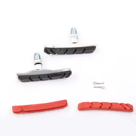 Aluminum Mountain Bicycle Rubber Sheet Replaceable Bicycle Brake Blocks V-Brake Pads Bicycle Brake P