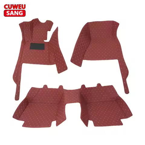 Custom Car Floor Mats For Toyota BZ3 BZ5 BZ4X BZ3X Auto Carpets Foot Coche Accessorie