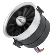 VGEBY RC Ducted Fan, Wear?Resistant RC 90mm S?EDF Electric Ducted Fan Semimetallic 12 Blades with Mo