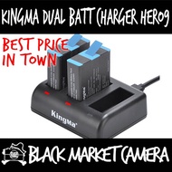 [BMC] KingMa GoPro Hero 9/10 Dual Battery/Triple Charger Kit BM060BT901-2BM (BM060/SPBL1B) (For Hero 9/10 Action Camera)