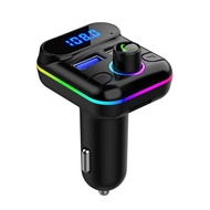 Bluetooth 5.0 12V DOUBLE USB CAR CHARGER ADAPTER