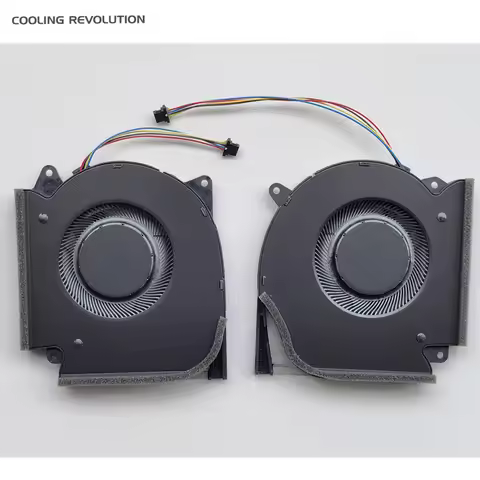 New Laptop CPU GPU Cooling Fan for ASUS GL743QE NS85C59 DC05V 0.50A -20G05 13NR0510P02021 6033B00941