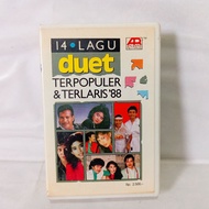 Cassette of 14 Duet & '88 Songs - Vina & Broery / Dewi Yull Oddie Agam VA