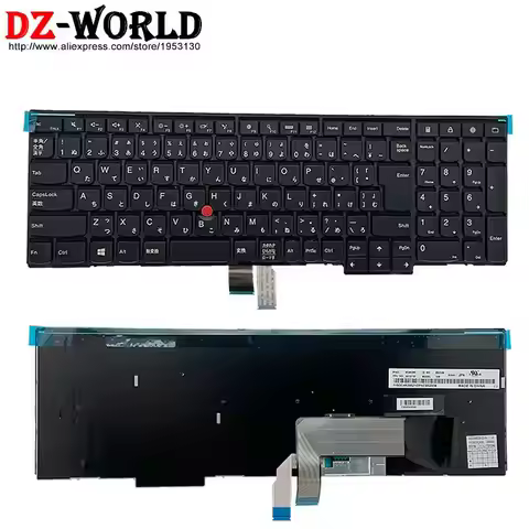 JP Japanese Keyboard for Lenovo Thinkpad T540P W540 W541 W550S T550 P50S T560 L540 L560 E531 E540 L5