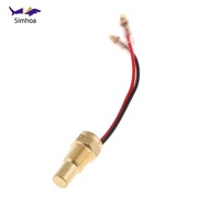 [Simhoa] 12V-24V Car Truck Water Temp Temperature Sensor 10mm Head 1/8 Thread Sensor