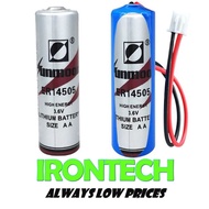 SunMoon ER14505 3.6V 2400MAH Lithium battery patrol smart water meter battery ER 14505 M PLUG