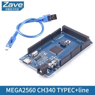 MEGA2560 MEGA 2560 R3 (ATmega2560-16AU CH340G) AVR USB Board Development Board MEGA2560 PRO For Ardu