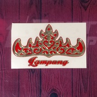 Lampung Siger Symbol Sticker