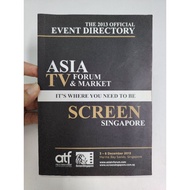 [BB] [Used] The Official ATF & Screen Singapore Event Directory 2013 (Nonfiction > Memorabilia / Med