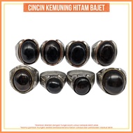 Cincin Kemuning Hitam Bajet / Cincin Teras Kayu / Sarung Cincin Stainless Steel / Cincin Lelaki / Ci