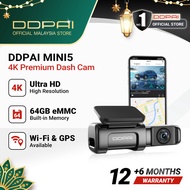 DDPAI Dash Cam MINI5 4K 2160P Car Camera Dash Cam Wifi Auto Drive Vehicle Video Recorder