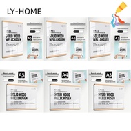 LIAOYING Display Frame, Acrylic Magnetic Certificate Frame, Wall Mounted A3/A4/A5 Transparent Photo 