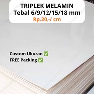 TRIMIL TRIMIN/ CUSTOM WHITE MELAMINE PLYWOOD/ Board Thickness 6, 9, 12, 15, 18MM