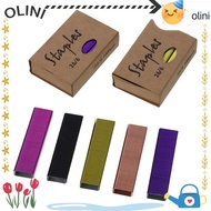 OLINI 1000Pcs Staples per Pack Colored Staples, Metal 1/4 Inch 26/6 Standard Staples, Colorful 26/6 