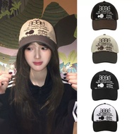 Korean Vintage Letter Embroidery aeae Baseball Cap New Unisex Peaked Cap Couple Designer Snapback Ca