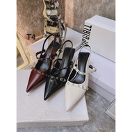 MS 501-zinzin3456 (Fat feet increase in size) 5cm high heels - 5f sandal with round hole studs and p