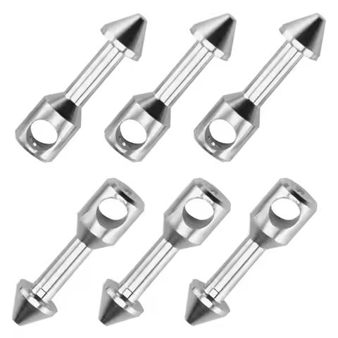 6 PCS 316 Stainless Steel Wishbone Spearfishing Speargun Bands Durable Spearfishing Wishbone Fishing